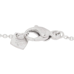 18K White Gold Diamond Coco Crush Station Bracelet