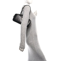 Naplak Patent Small Beau Top Handle Bag Black