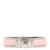 Enamel Narrow Clic Clac H Bracelet PM Rose Nymph