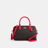 Coach Outlet Rowan Satchel Bag In Signature Canvas