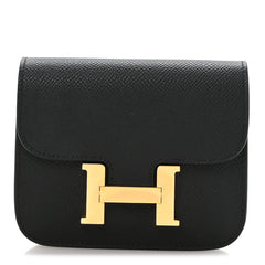 Epsom Constance Slim Wallet Black