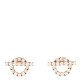 18K Rose Gold Diamond Finesse Earrings