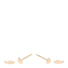 18K Rose Gold Clou d'H Stud Earrings