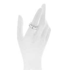 18K White Gold Ceramic Diamond Medium Ultra Ring White 50 5.5