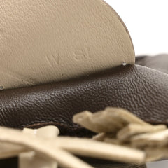 Milo Lambskin Grigri Rodeo Pegase Horse Bag Charm PM Chocolat Craie