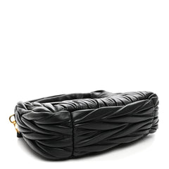 Nappa Matelasse Small Wander Hobo Black
