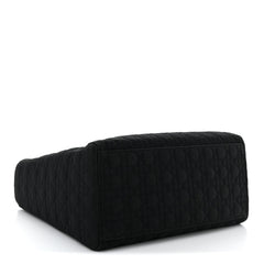 Nylon Cannage Large Lady Dior Black