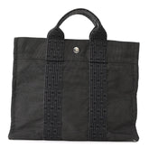 Canvas Herline PM Tote Grey