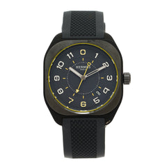 Graphene Nickel Rubber 39mm H08 Automatic Watch Noir