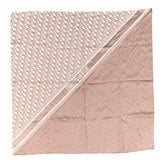 Silk Oblique Scarf Rose