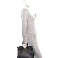 Epsom Birkin 30 Black
