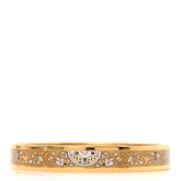Enamel Printed Narrow Concours d'Etriers Bracelet 70