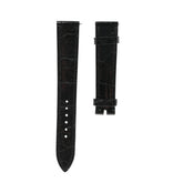 Shiny Alligator Heure H Hour Watch 30mm Strap Black