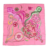 Silk La Danse Du Cosmos Scarf 90