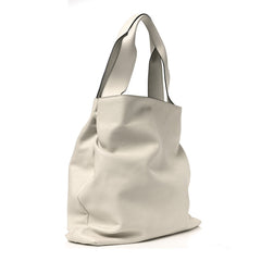 Soft Calf Hobo Bag White