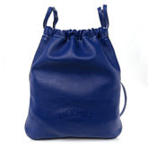 Cheri Calfskin Bridado Backpack Bleu Electrique
