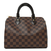 Damier Ebene Speedy Bandouliere 25