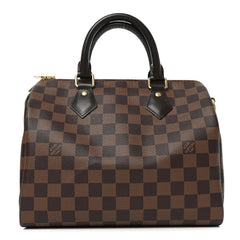 Damier Ebene Speedy Bandouliere 25