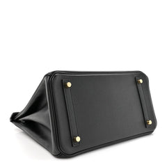 Epsom Birkin 30 Black