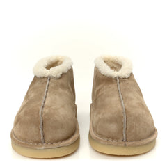 Shearling Suede Ankle Boots 40 Deserto