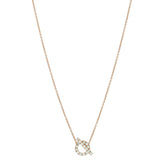 18K Rose Gold Green Sapphire Finesse Pendant Necklace