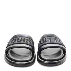 Logo Slide Sandals 39 Black