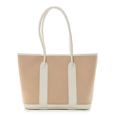 Buffle Skipper Toile Garden 30 TPM Zip Tote White