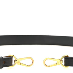 Reverse Monogram Bandouliere Shoulder Strap XL Black