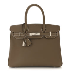 Epsom Birkin 30 Etoupe