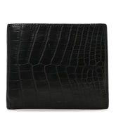 Matte Alligator MC2 Copernic Compact Wallet Black