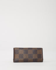 Louis Vuitton Damier Ebene Coated Canvas 4 Key Holder