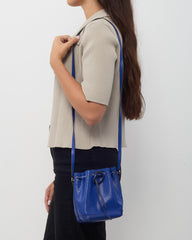 Louis Vuitton Blue Epi Leather Nano Noé Shoulder Bag
