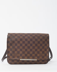 Louis Vuitton Damier Ebene Canvas Hoxton GM Crossbody Bag