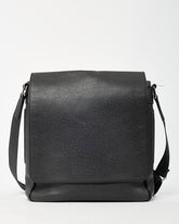 Louis Vuitton Black Taiga Leather Messenger Bag