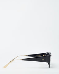 Dior Black Acetate CatStyleDior1 Cat Eye Sunglasses