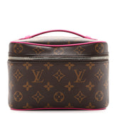Monogram Macassar Nice Mini Fuchsia