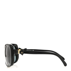 Acetate CC Bow Sunglasses 5171-A Black