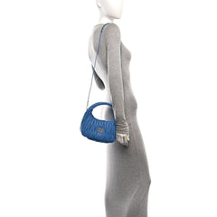 Nappa Matelasse Small Wander Hobo Onda