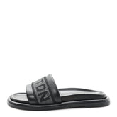 Logo Slide Sandals 39 Black