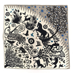 Silk Le Charme D'orphee 45 Beige Cendre White Black