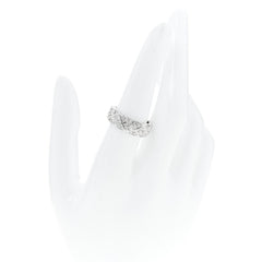 18K White Gold Diamond Small Coco Crush Full Paved Ring 54 7