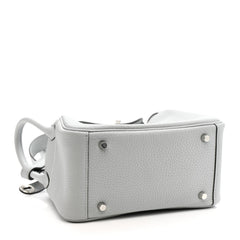 Taurillon Clemence Mini Lindy 20 Bleu Pale