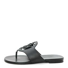 Calfskin Womens Mage Sandals 39 Black