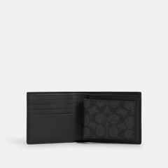 Coach Outlet 3 In 1 Wallet In Signature Canvas