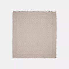 Coach Outlet Signature Oversized Square Scarf