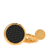 Metal Lizard Cor Ring M 54 7 Black