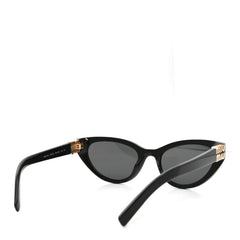Acetate Cat Eye Sunglasses SMU A04 Black