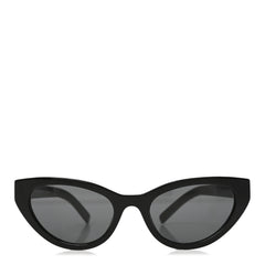 Acetate Cat Eye Sunglasses SMU A04 Black