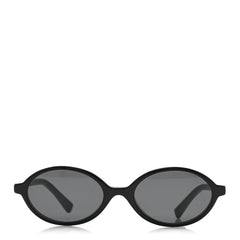 Acetate Oval Regard Sunglasses SMU04Z Black