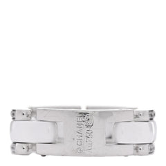 18K White Gold Ceramic Diamond Medium Ultra Ring White 50 5.5